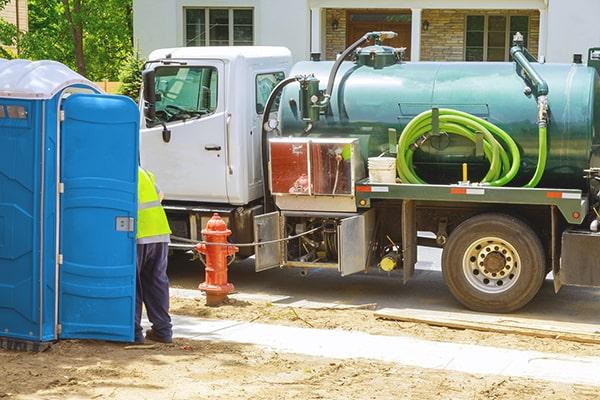 workers at Porta Potty Rental of Shelton